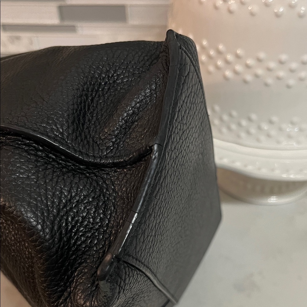 Furla Black Pebbled Leather Hobo Bag - Picture 5 of 12